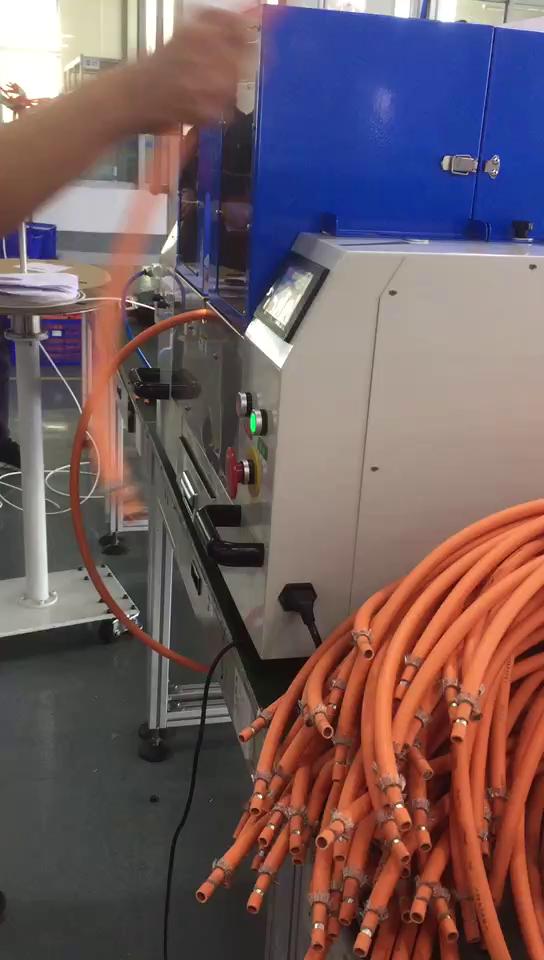 厂家新能源高压线屏蔽网打散设备高速屏蔽网刷剪机编织网拆线机
